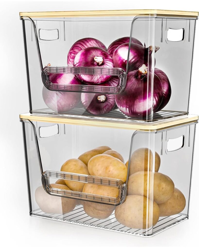 Delamu 2 Set Pantry Organizers and Storage