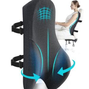 Integrated Hip and Lumbar Support Pillow – Memory 
Foam