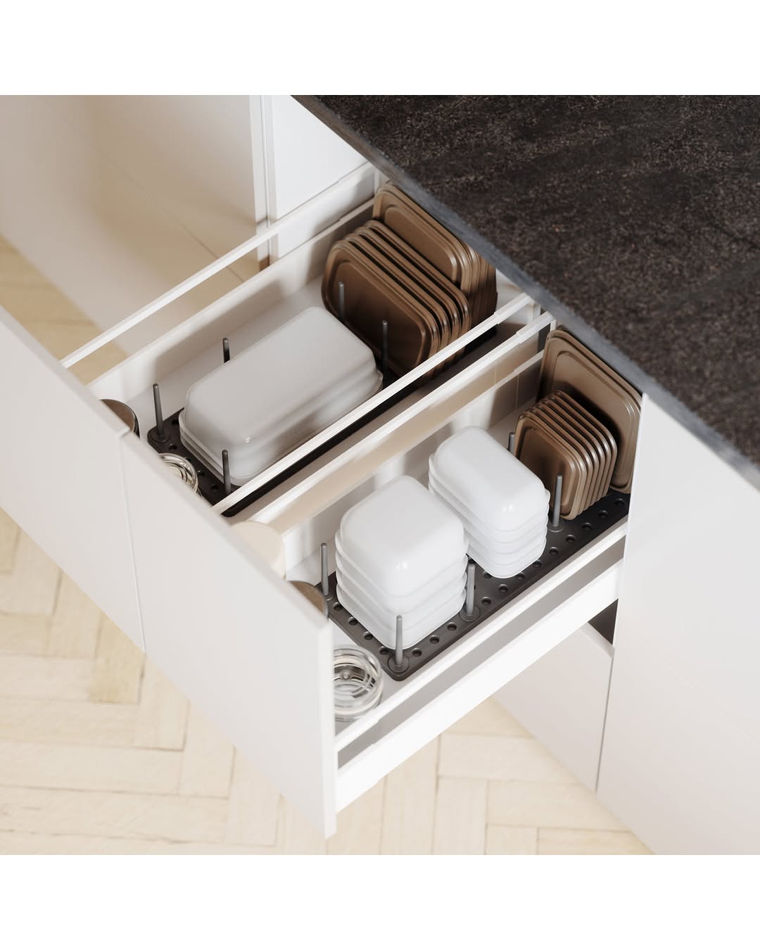 Peggy Drawer Organizers, Set of 2 - Image 1