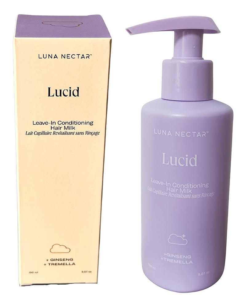 [11月中下旬抵港 .ᐟ] Lucid 銀耳人蔘髮絲免洗修護霜 (超輕感配方) Lucid Leave-In Conditioning Hair Milk