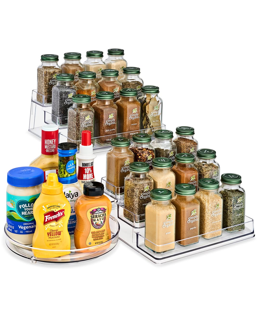 Acrylic Spice Organizer Set - Image 1