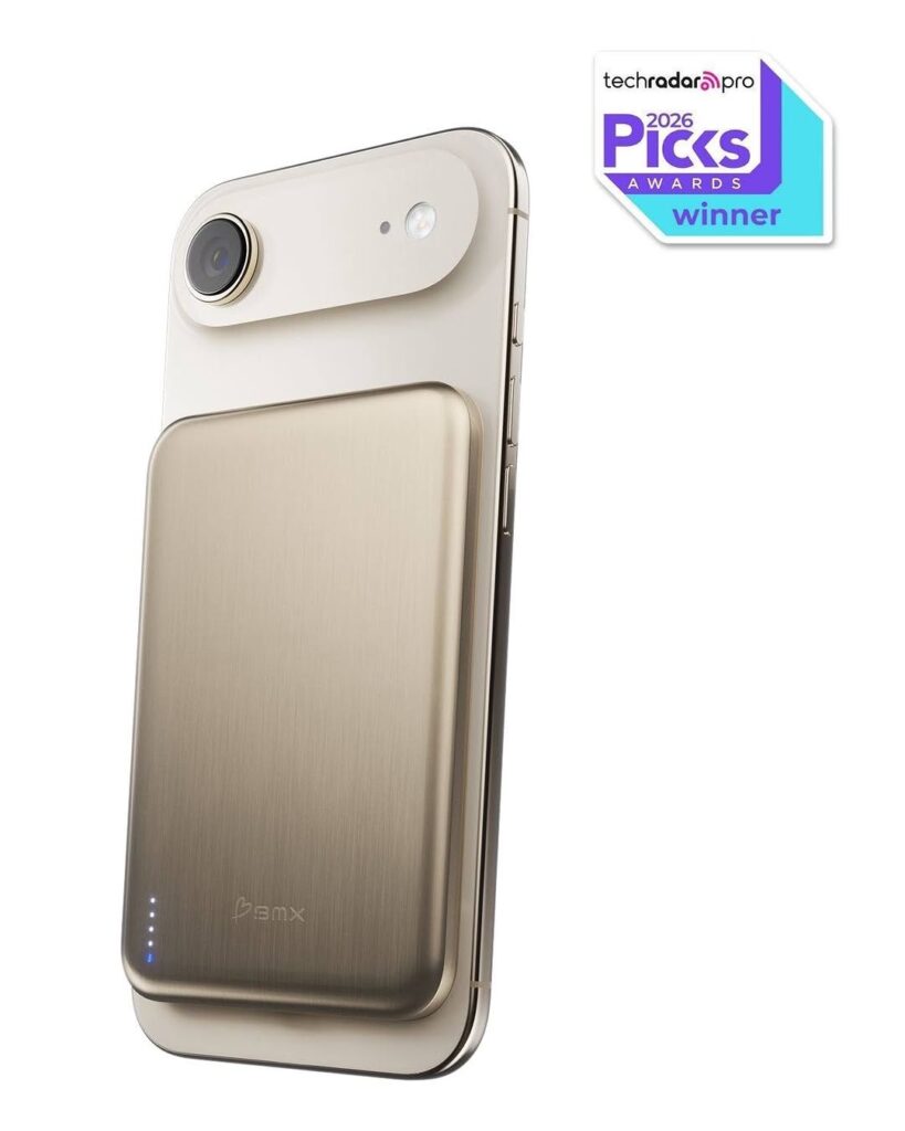 SolidSafeâ„¢ Air 5K Solid-State Qi2 Power Bank w/Titanium Enclosure