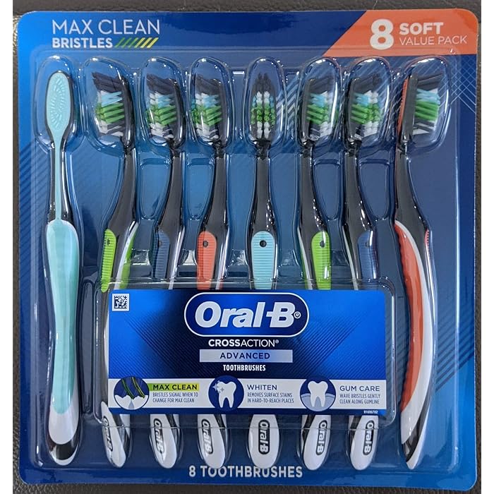 Oral-B Max Clean Toothbrushes, 8-Pack