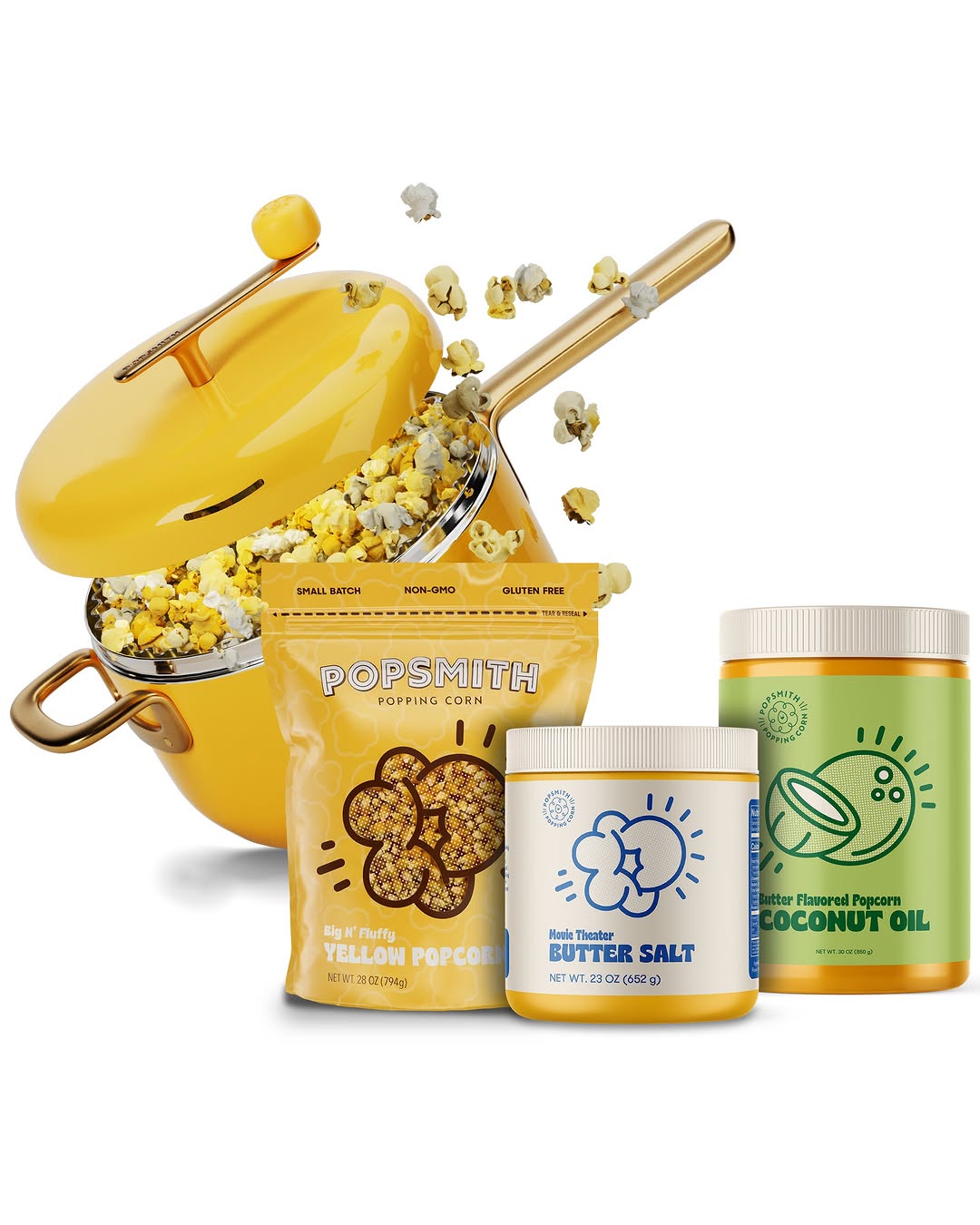 The Popper + Movie Theater Popcorn Kit - Image 1