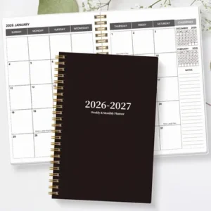 40 Sheets A5 Weekly Meeting Notebook (2026-2027)