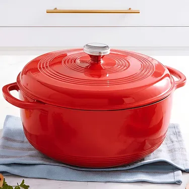 Enamel Cast Iron Dutch Oven with Lid