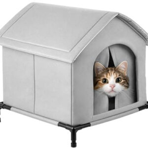 Insulated Windproof Outdoor Cat House & Dog 
Kennel