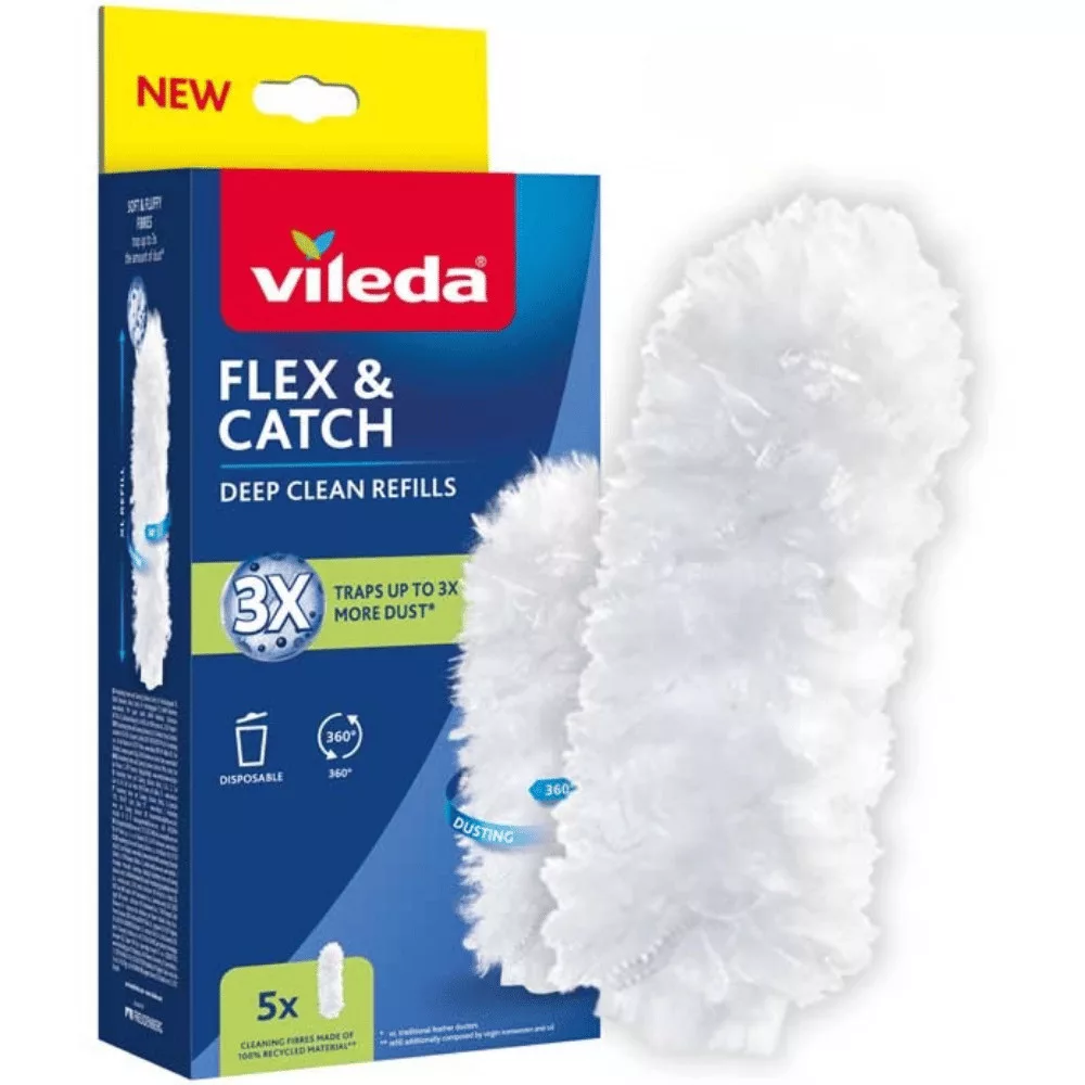 Vileda Flex & Catch Duster, 17 Refills