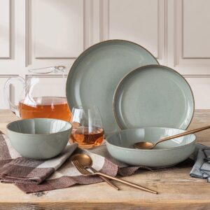 Over&Back Lake Como Dinnerware Set, 16-Piece