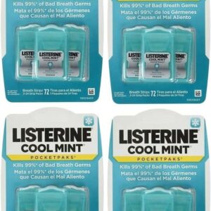 Listerine PocketPaks, 4-Pack