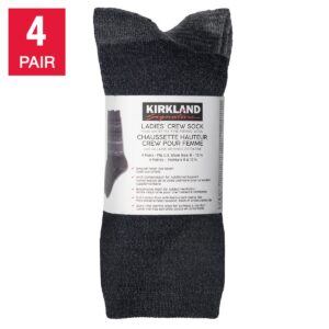 Kirkland Signature Merino Wool Crew Socks, 4-Pair