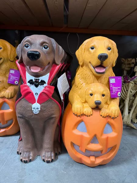 Halloween Tabletop Dogs, 2-Piece