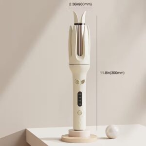 Automatic Hair Curler 28mm, 4 Temp Options, Negative Ion