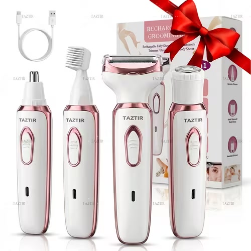 Women's 4-in-1 Rechargeable Electric Razor