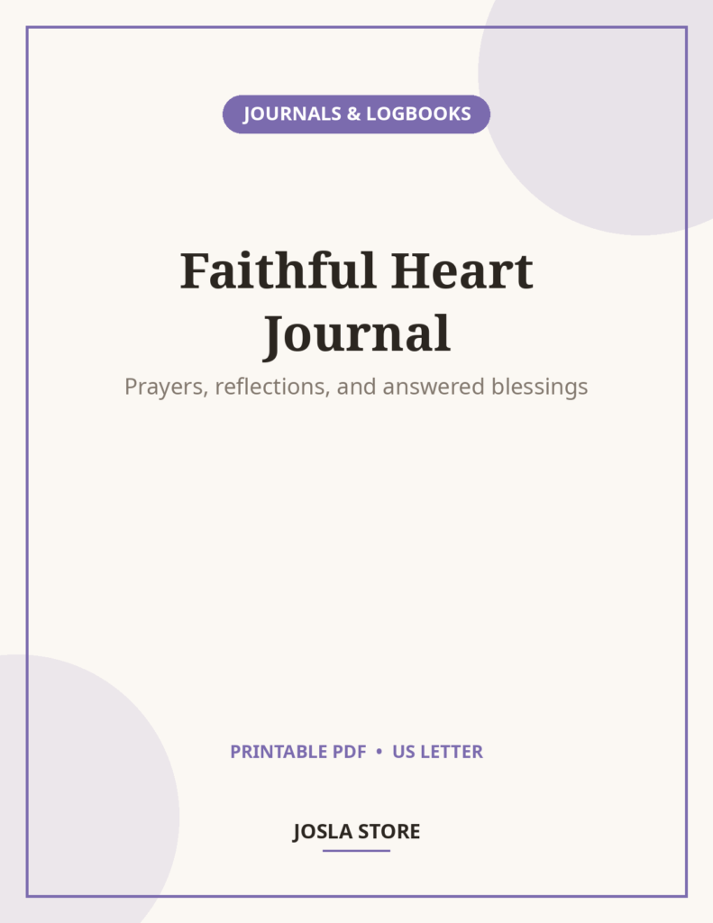 Prayer Journal for Women, Faith Devotional & Requests