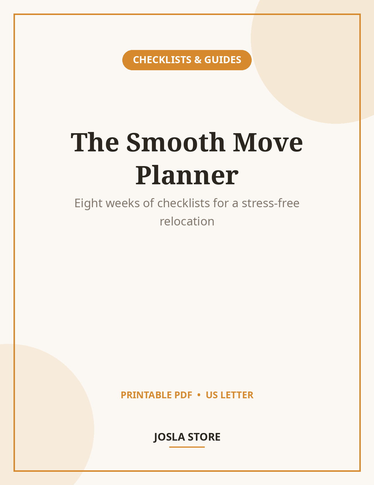 Moving House Checklist, Ultimate Relocation Planner