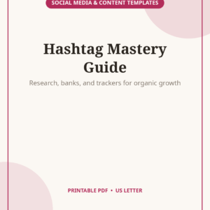 Hashtag Strategy Guide, Grow Reach on Every Platform