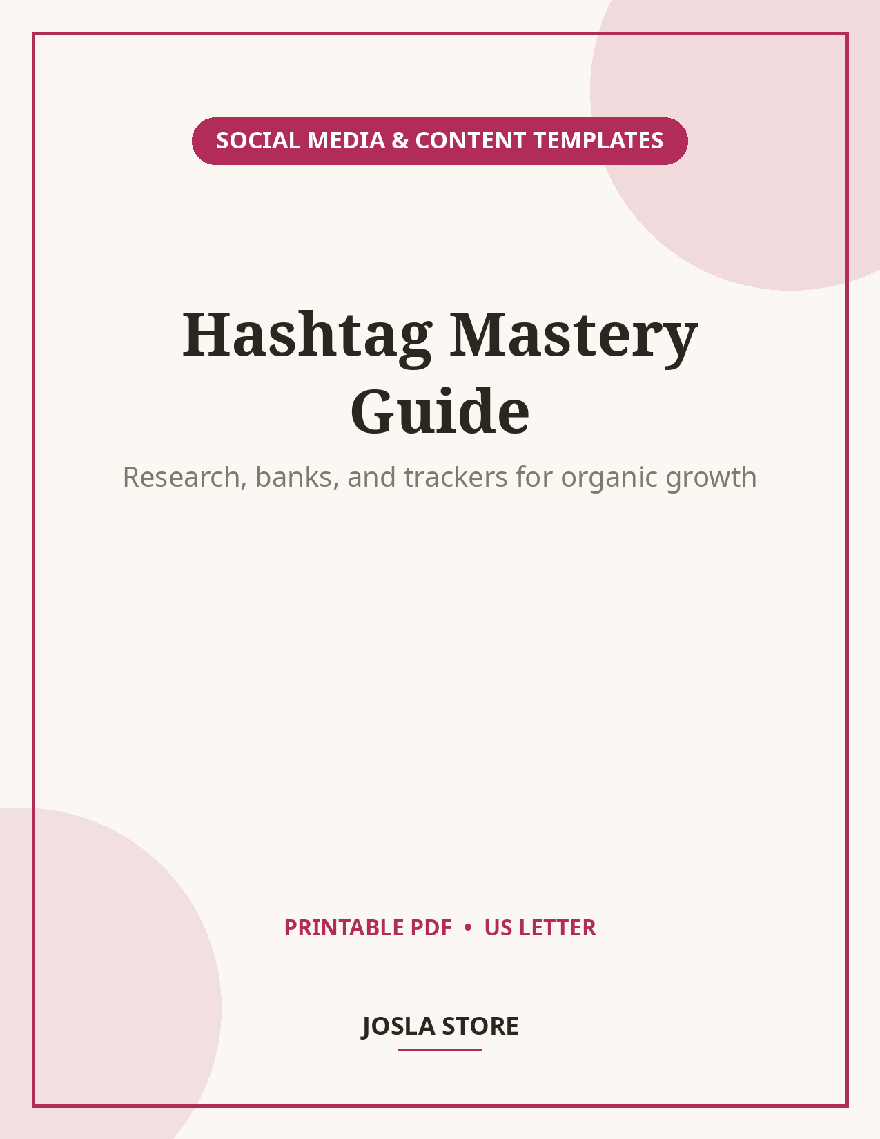 Hashtag Strategy Guide, Grow Reach on Every Platform