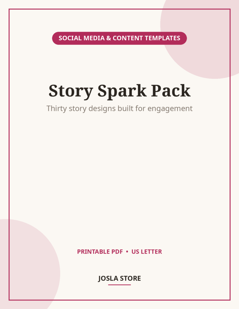 Instagram Story Templates, 30 Engaging Story Designs