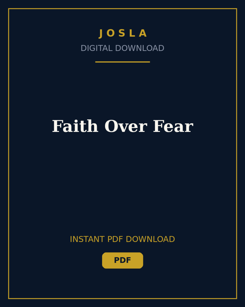 Faith Over Fear