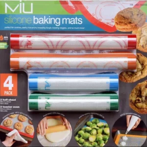 MIU Silicone Baking Liners, 4-Pack