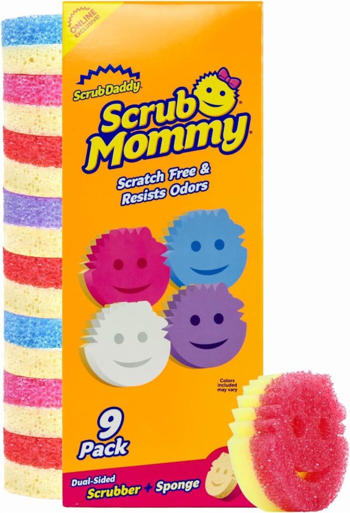 Scrub Mommy Sponges — Colors Variety 8-Count