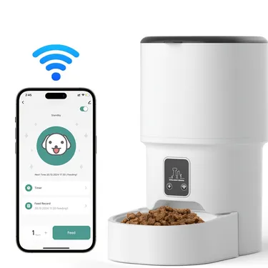 Automatic Pet Feeder with 5G WiFi, 101.44oz Capacity, App Control