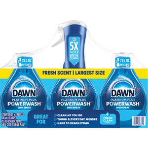 Dawn Platinum Powerwash Dish Spray, 3-Pack