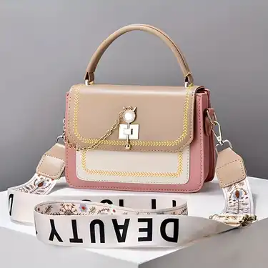 New Colorblock Large Capacity Women's Handbag