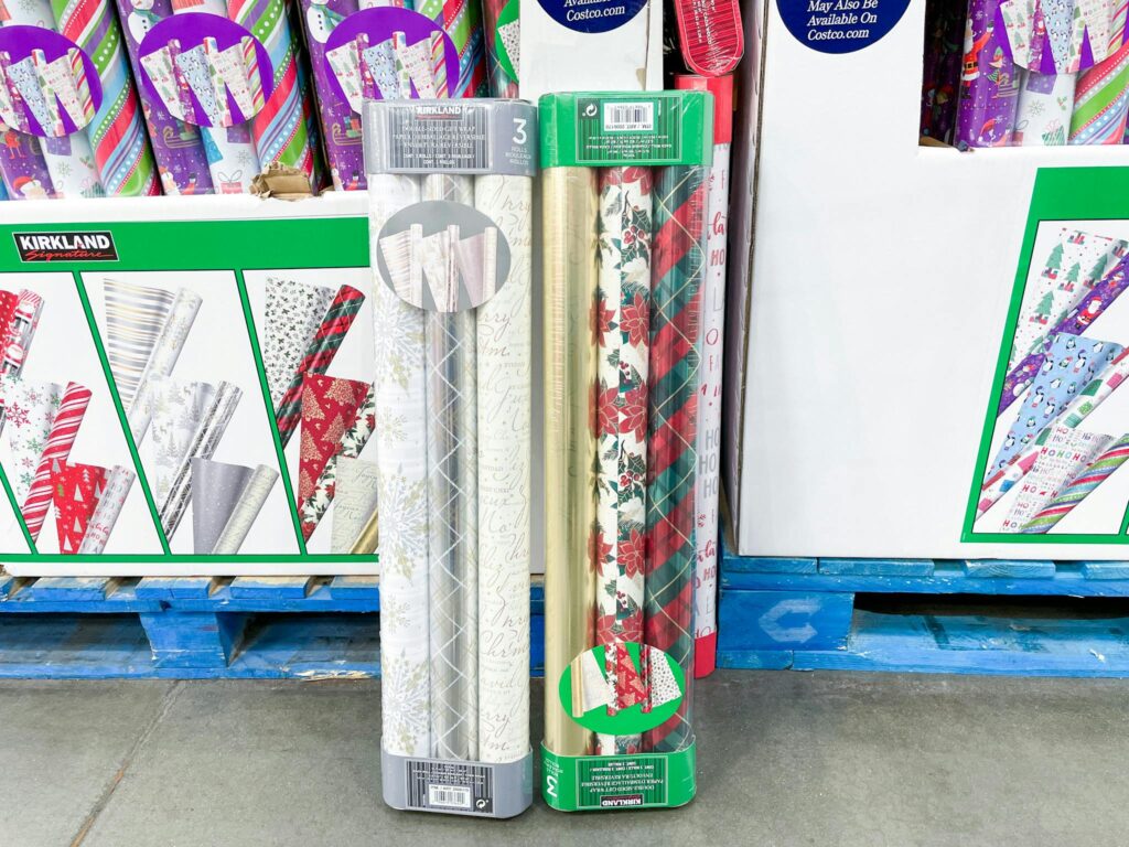 Kirkland Signature Christmas Wrap, 3-Pack