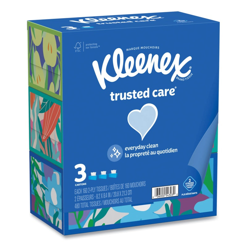 Kleenex Trusted Care Facial Tissue — 10 Boxes (230 ct)
