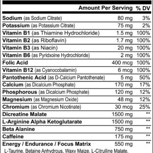 Nitric Shock Pre Workout Strength, Energy, Endurance, And Mental Focus Booster - Image 5