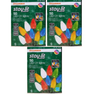 Sylvania Stay-Lit Platinum C9 LED Lights