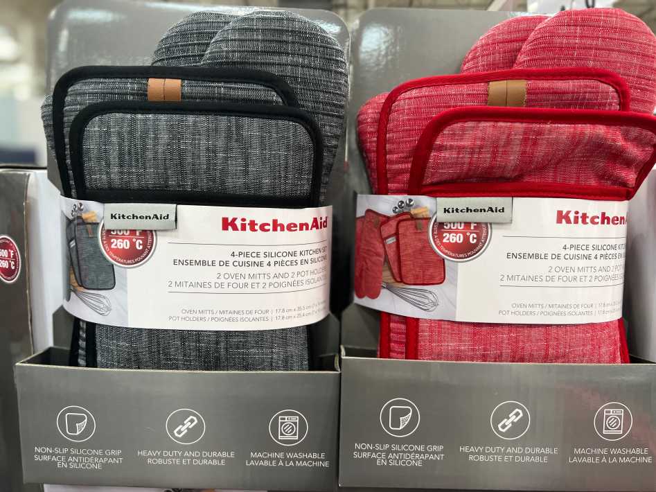 KitchenAid 4-Piece Oven Mitt Set
