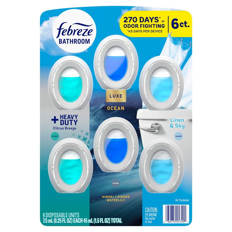 Febreze Bathroom, 6-Pack