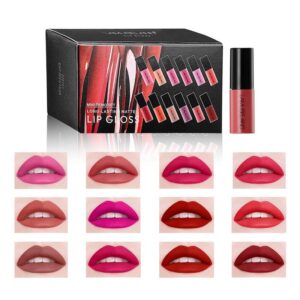 HANDAIYAN Matte Lip Gloss Set - 6 Piece 
Long-Lasting - Image 1