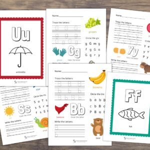 Number Practice Pack — 40 Pages