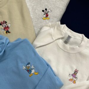 Disney Embroidered Sweatshirt