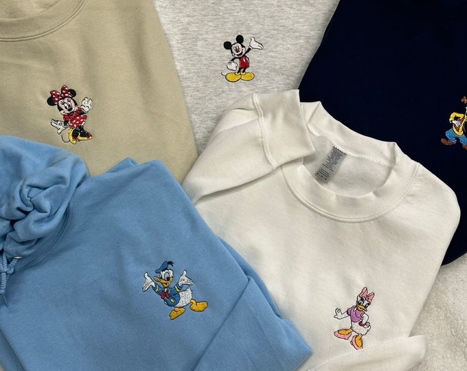 Disney Embroidered Sweatshirt