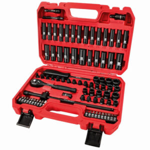Impact Socket Kit – 3/8 in. Drive CR-V Steel, Up to 410
Pieces