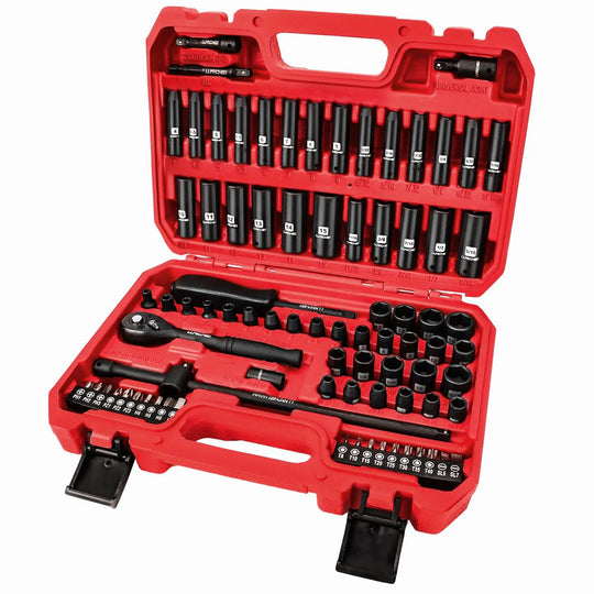 Impact Socket Kit – 3/8 in. Drive CR-V Steel, Up to 410 
Pieces