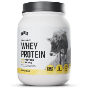 Levels Grass Fed Whey Protein Powder, Vanilla Bean
