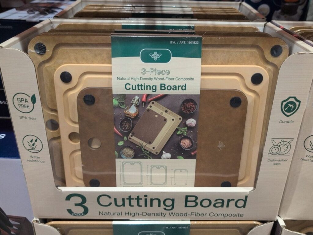 MIU 3-Piece Wood Fiber Cutting Board Set
