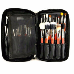 40-Piece Professional Makeup Brush Set with Zipper 
Case