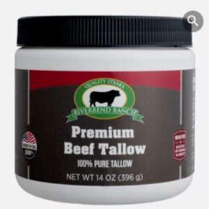 Riverbend Ranch Premium Beef Tallow – 100% Pure, 14 oz - Image 1